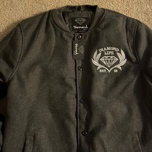 Diamond Bomber Jacket